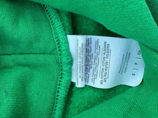 Felpa con cappuccio Notre verde