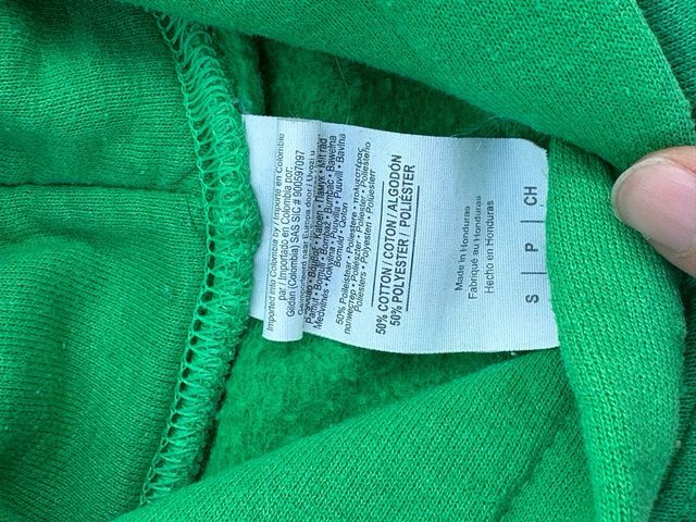 Felpa con cappuccio Notre verde