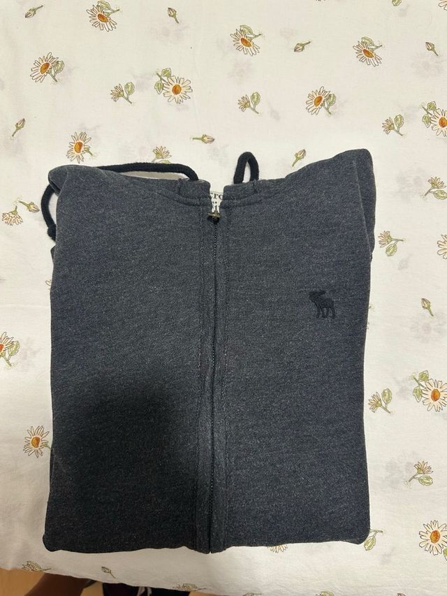 Sudadera Abercrombie & Fitch Gris Talla XL