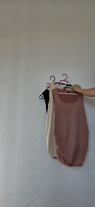 Lote 3 Camisetas Tirantes Premamá Talla M