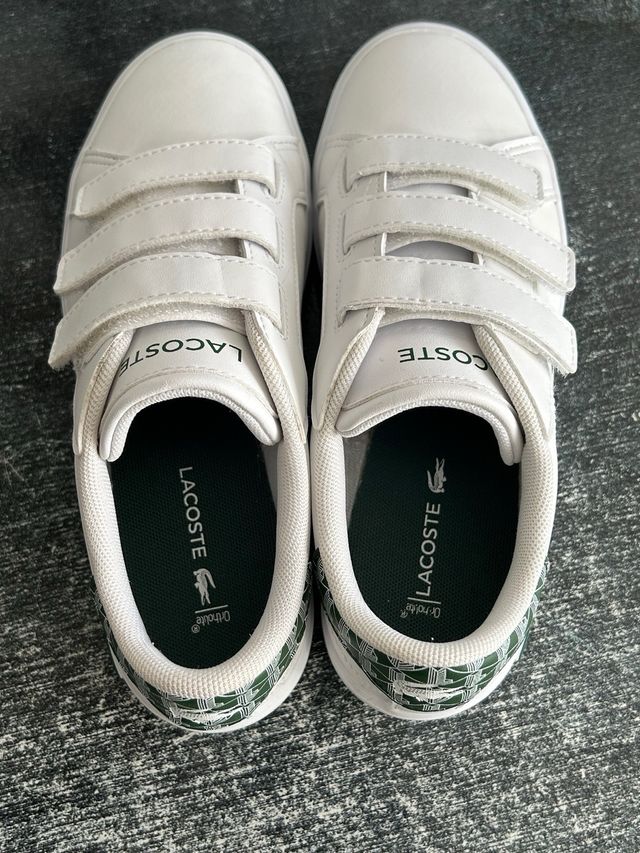 Zapatillas Lacoste Piel Blancas