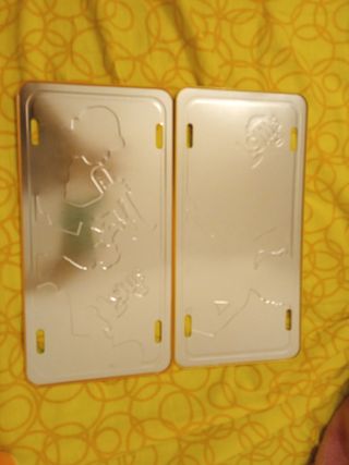 LEER Lote 2 matrículas decorativas Fanta