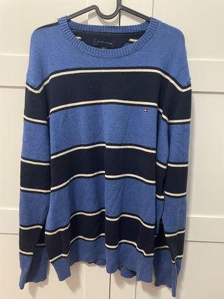 Jersey Tommy Hilfiger Gris Talla XL