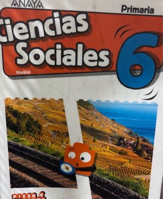 Regalo libros de texto 6 primaria Anaya.Pearson.