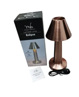 Lampada LED da tavolo Mastro Bianco Eclipse