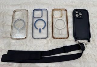 4 Carcasas iPhone 15 PRO MagSafe