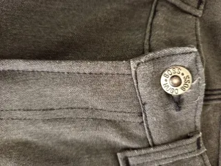 Pantalón Hugo Boss Gris W31 L32 Vintage