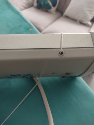 Estufa eléctrica plateada