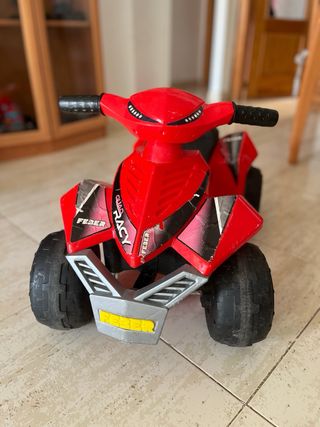 Quad Infantil Rojo, estado bien