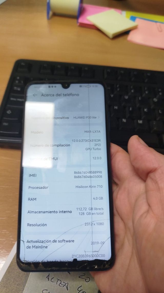 Huawei P30 Lite Preto