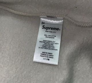 Sudadera Supreme x Thrasher Beige Talla L