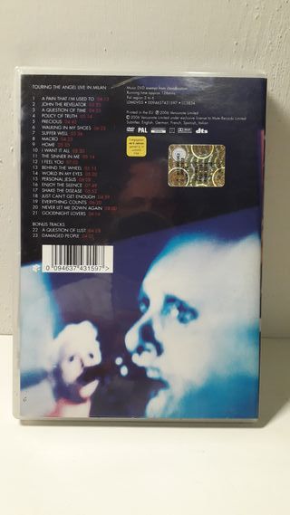 Depeche Mode DVD Live in Milan