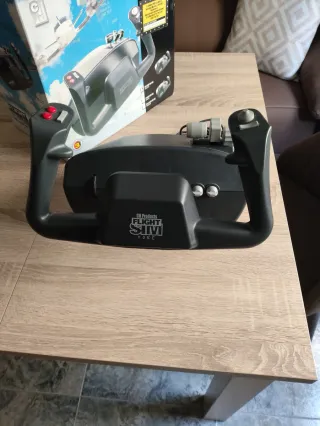 Simulador de Vuelo.  Flight Sim Yoke.