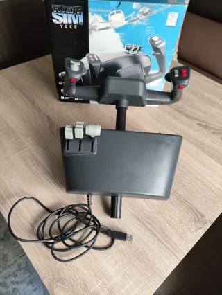 Simulador de Vuelo.  Flight Sim Yoke.