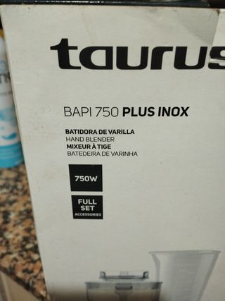 Accesorios Taurus BAPI 750 Plus Inox