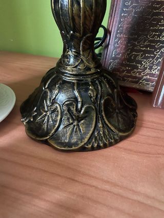 Lampada Tiffany Vetro e Metallo