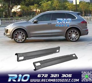 AÑADIDOS TALONERAS PORSCHE CAYENNE 958 14-17 LOOK TURBO