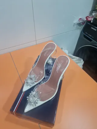 Zapatos de vestir transparentes DA POCA TALLA