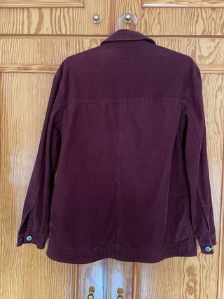 Cazadora Corduroy Morada Mujer Talla M