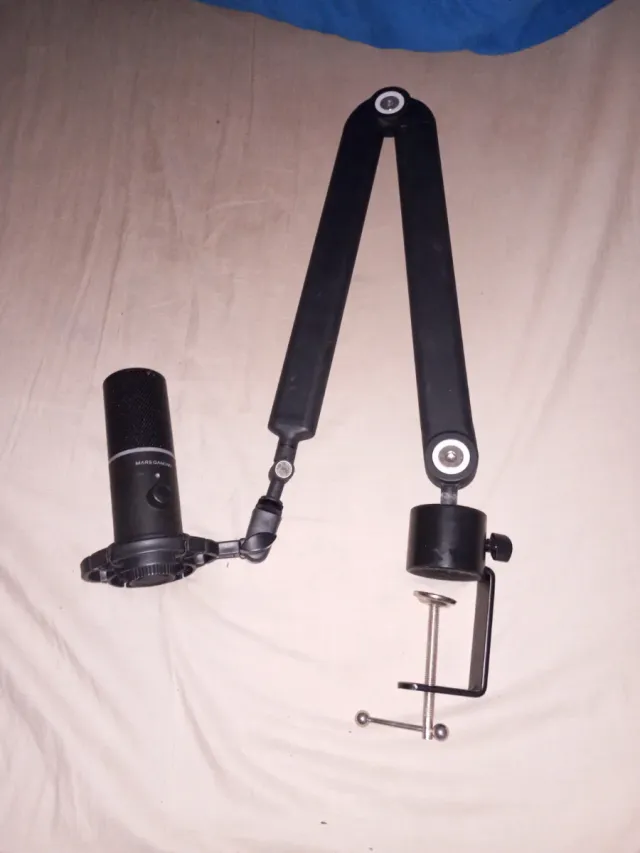 Micrófono Mars Gaming Negro