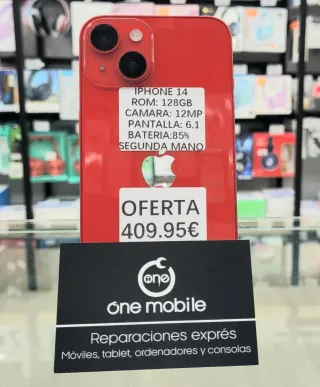 iPhone 14 128GB Batería 85%