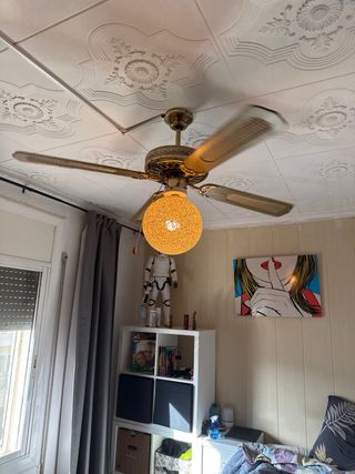 Ventilador de techo con luz