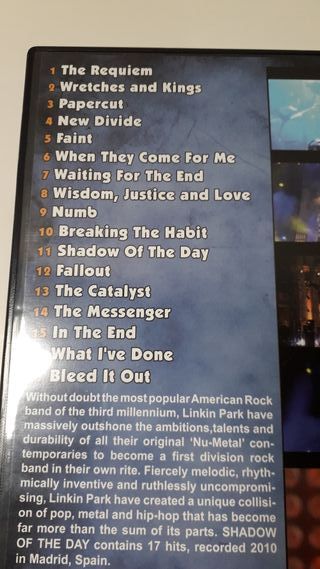 DVD Linkin Park - Shadow of the Day 2010