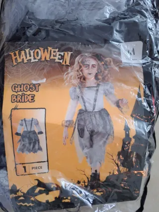 Disfraz Halloween Novia Fantasma Talla M