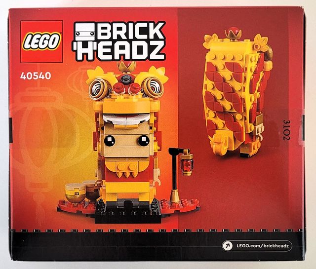 LEGO BrickHeadz 40540 Lion Dance Guy Nuovo
