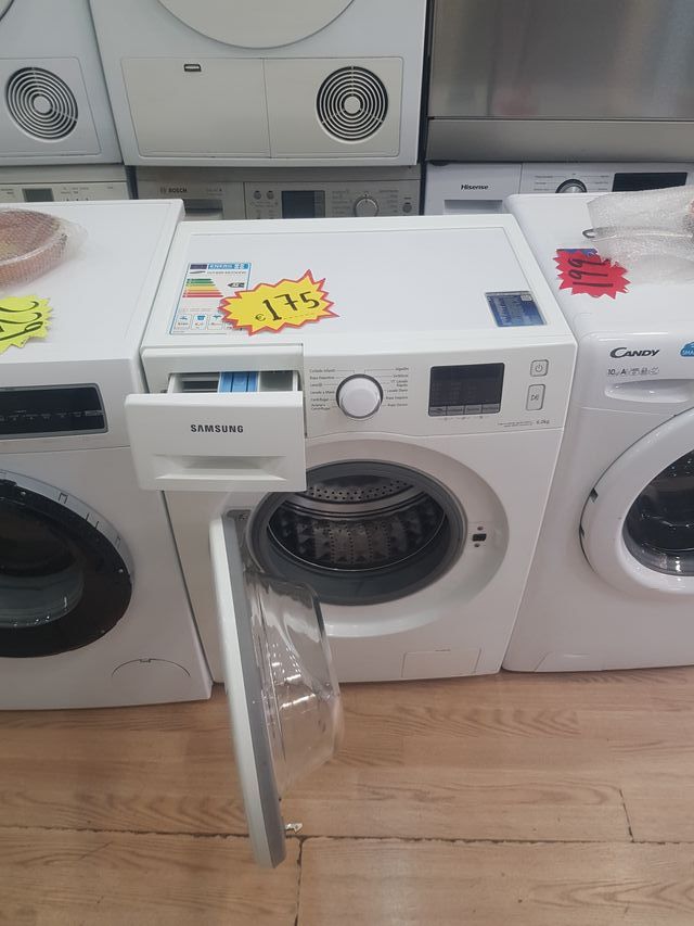 Lavadora Samsung con garantía y transporte