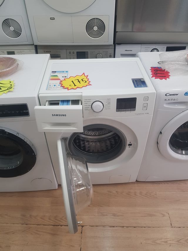Lavadora Samsung con garantía y transporte