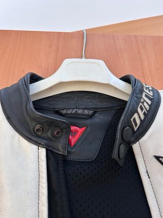 Chaqueta Dainese Cuero Moto Carreras