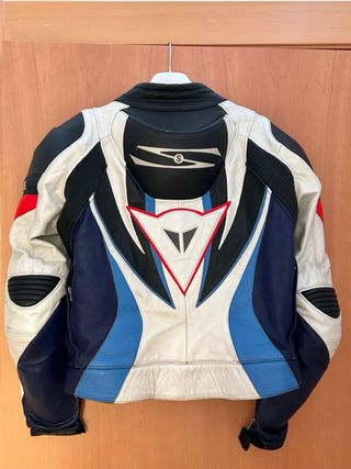 Chaqueta Dainese Cuero Moto Carreras