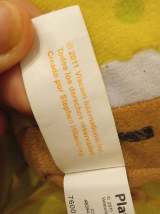 Peluche Bob Esponja Oficial Nickelodeon