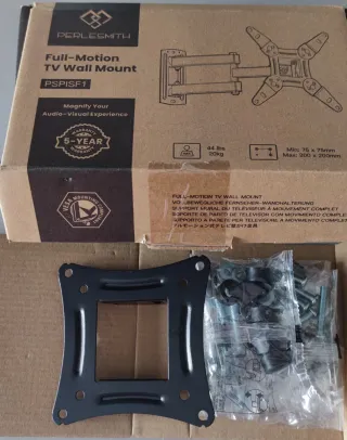 Soporte Pared TV Perlesmith Full-Motion PSPISF1