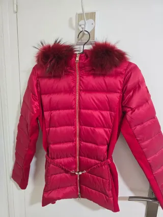 Abrigo plumas Liu Jo rojo