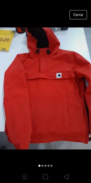 Chaqueta Carhartt WIP Nimbus Pullover Roja