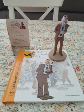 Figura Tintín J.M. Dawson 102