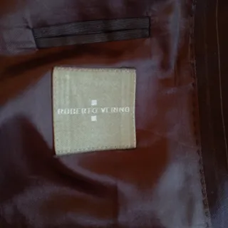 Casaco homem riscas azul/branco