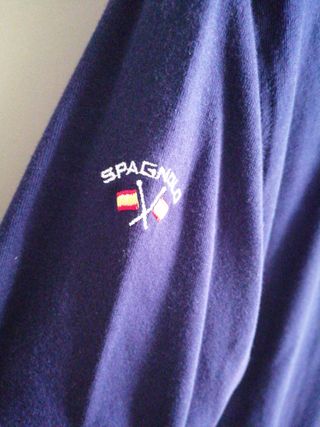 Camiseta manga larga azul marina 