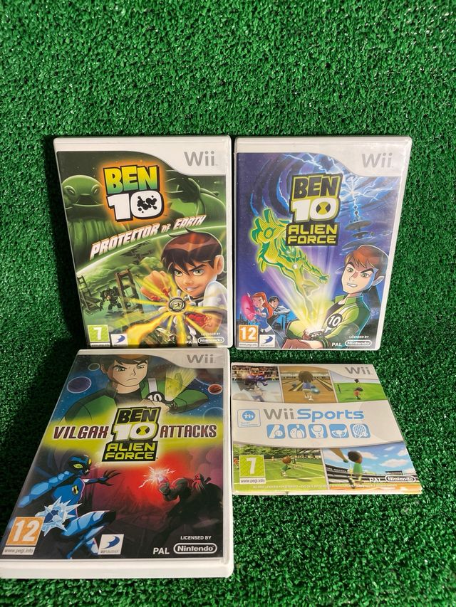 Lote Nintendo Wii Negro + Juegos