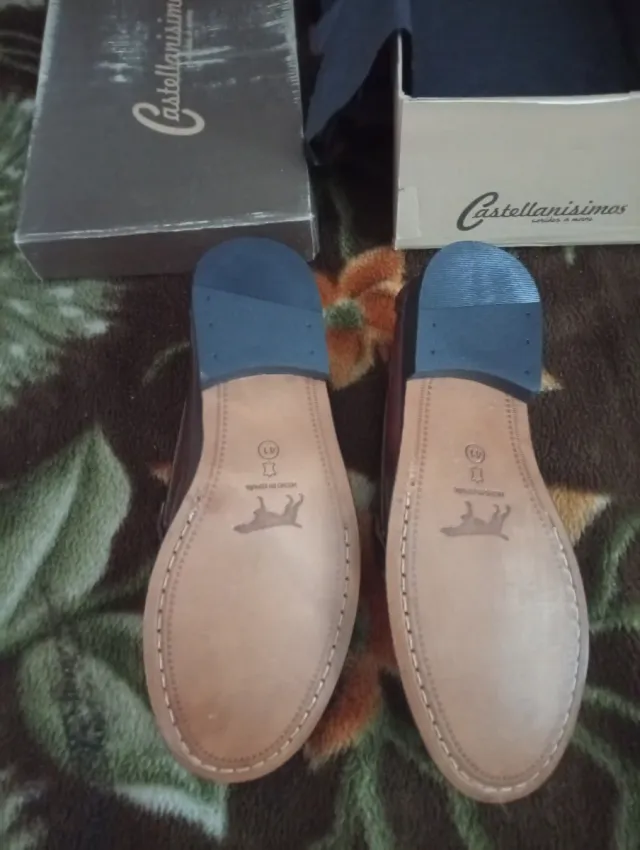 Zapatos Castellanisimos Marrones Hombre