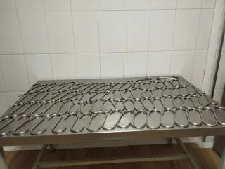 77 Ganchos Acero Inoxidable para Carne