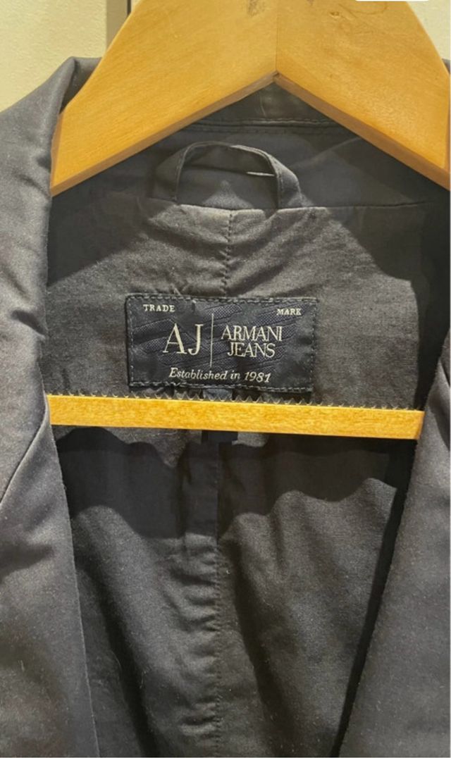 Americana Armani Jeans azul marino