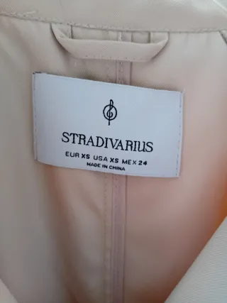 Gabardina Beige mujer amplia