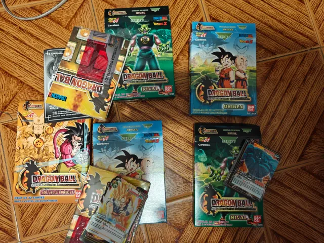 Dragon Ball Cartas JCC Barajas d8ferentes series