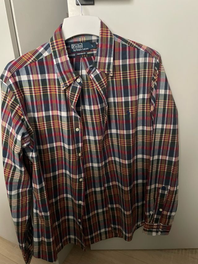 Camisa Polo Ralph Lauren cuadros