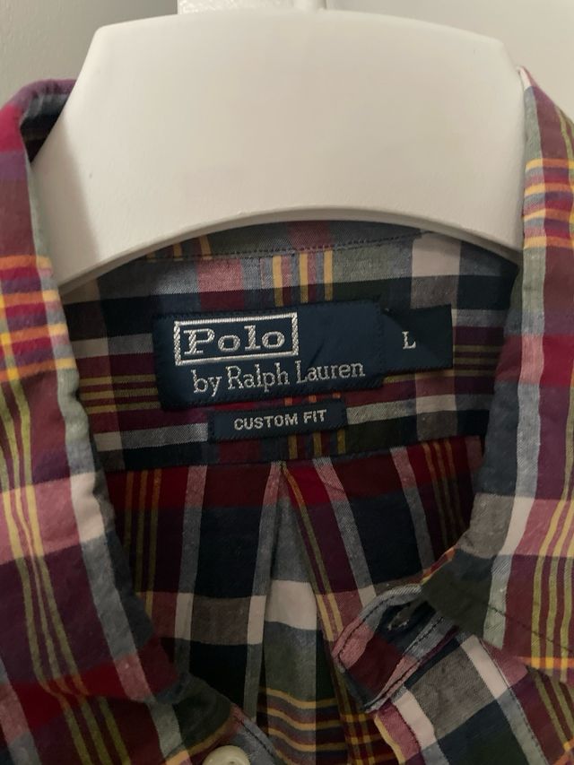 Camisa Polo Ralph Lauren cuadros