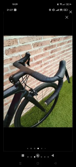 Bicicleta de carretera carbono