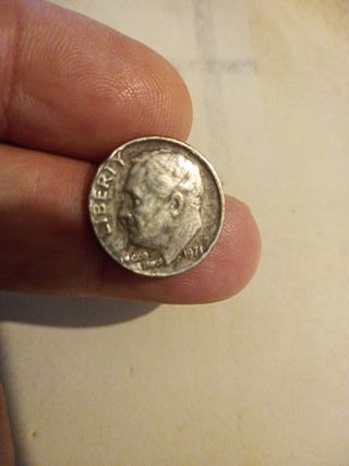 Lotto: 2 monete d'argento americane: 1944 e 1971